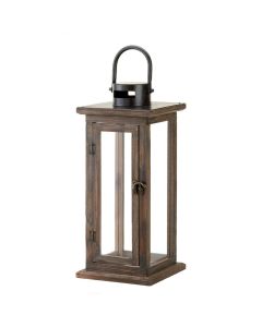 LODGE WOODEN LANTERN